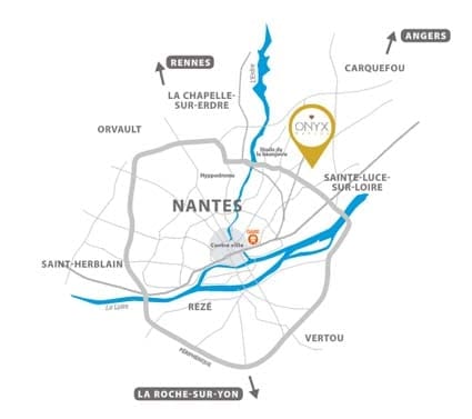 Bâti-Nantes carte emplacement programme neuf Onyx