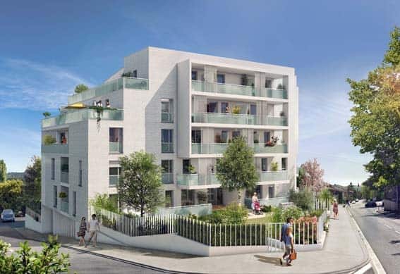 Saint-Agne Immobilier Côté vue appartement neuf quartier Guilhemery Toulouse