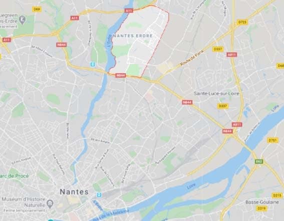 Lamotte résidence neuve plan Nantes