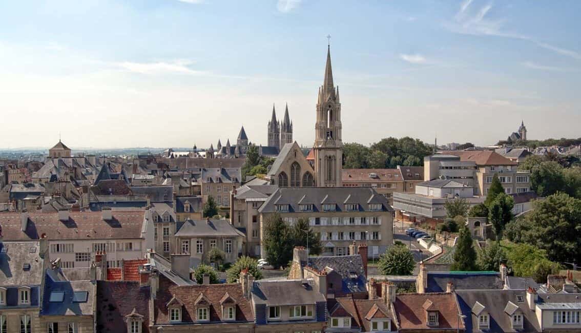 vue Caen vieille ville acheter appartement