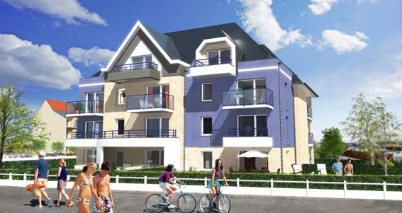 Sigla Neuf Villas des Tamaris Berck Plage appartements neufs