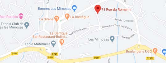 plan résidence neuve Bormes-les-Mimosas