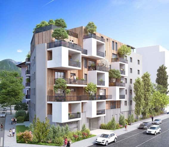 appartement neuf à Annecy boulevard Taine