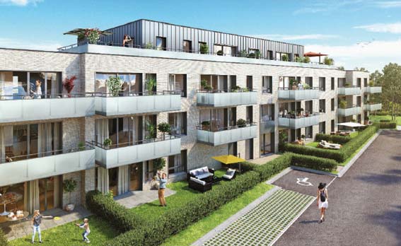 Vinci Immobilier appartement neuf Roncq proche Lille