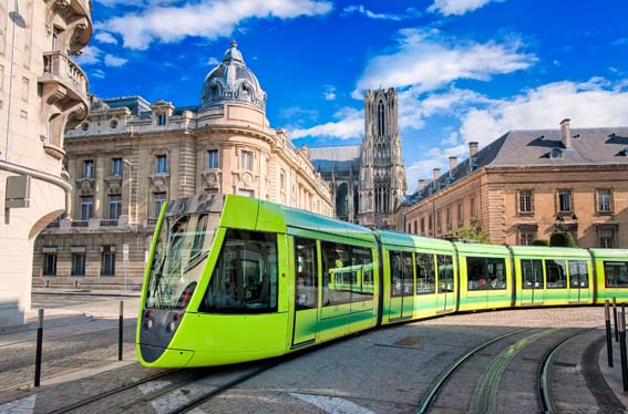 tram à Reims