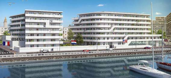 appartement neuf Port de plaisance Havre